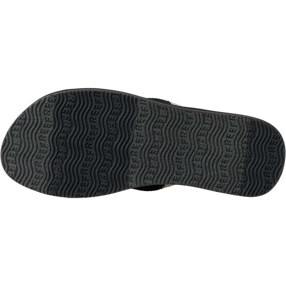2026 Reef Womens Baja Maria Flip Flops CJ7339 - Black / Vintage